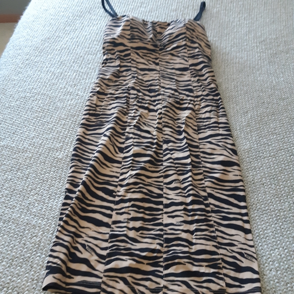 Tiger striped dress